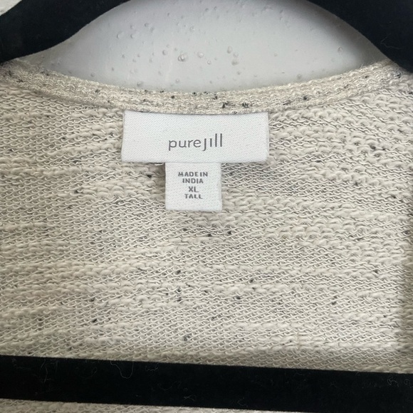 J. Jill Women's Cream Cardigan Sweater XL tall - Picture 3 of 9